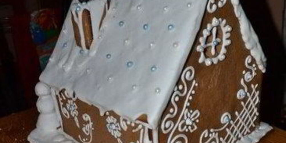 Рецепт пряничного домика имбирного