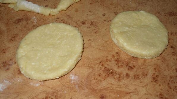 творожные пряники с начинкой