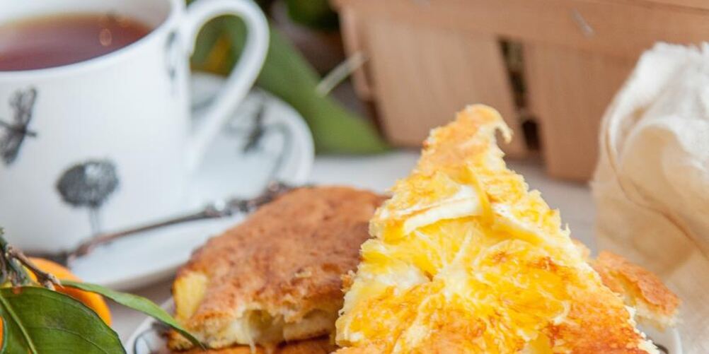 Рецепт апельсиновой шарлотки-перевертыша по-итальянски