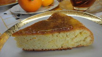 Апельсиновая шарлотка