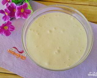 Бисквитное тесто для шарлотки