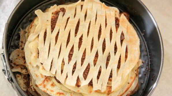 блинная шарлотка