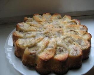 Фруктовая шарлотка