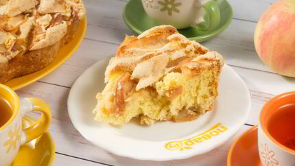 Пирог с яблоками Шарлотка