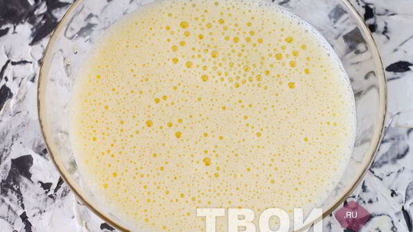 шарлотка с бананами