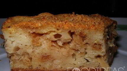 Шарлотка с капустой