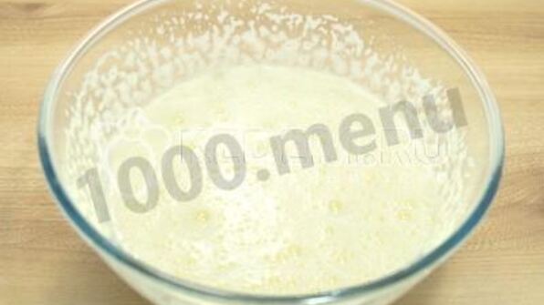 шарлотка с творогом и яблоками