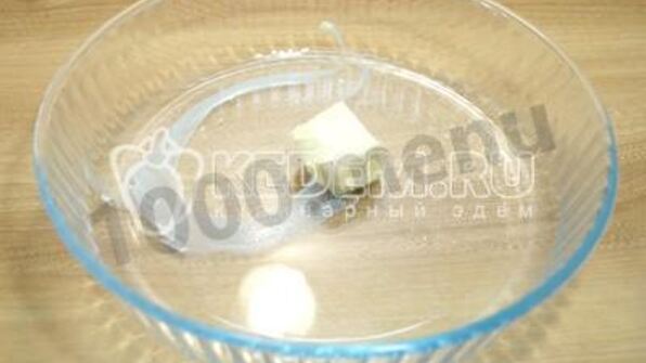 шарлотка с творогом и яблоками