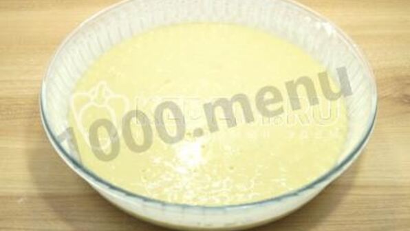 шарлотка с творогом и яблоками