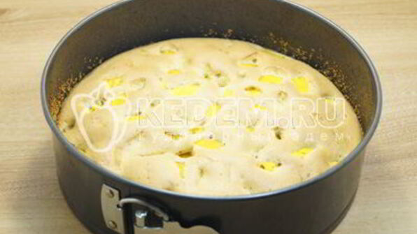 шарлотка с тыквой