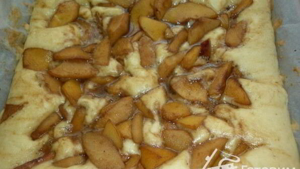 шарлотка яблочно-кофейная