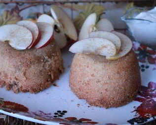 Яблочные шарлотки