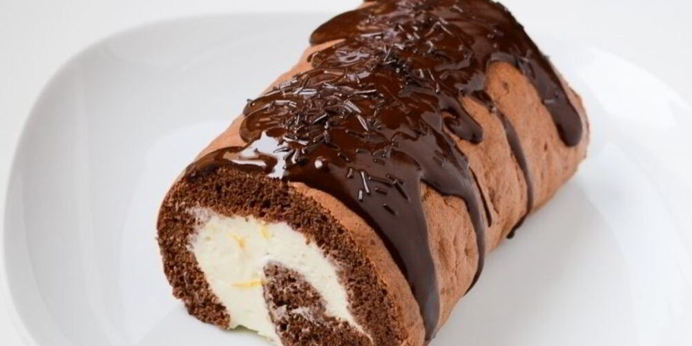 Рецепт шоколадного рулета