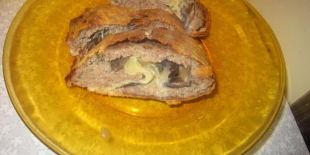 Рецепт мясного штруделя