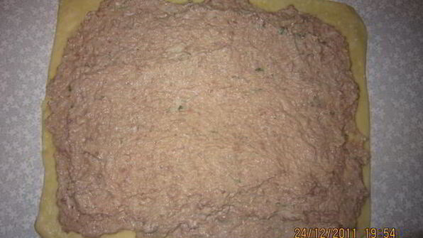 мясной штрудель