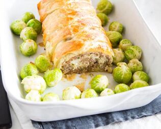 Штрудель с фаршем