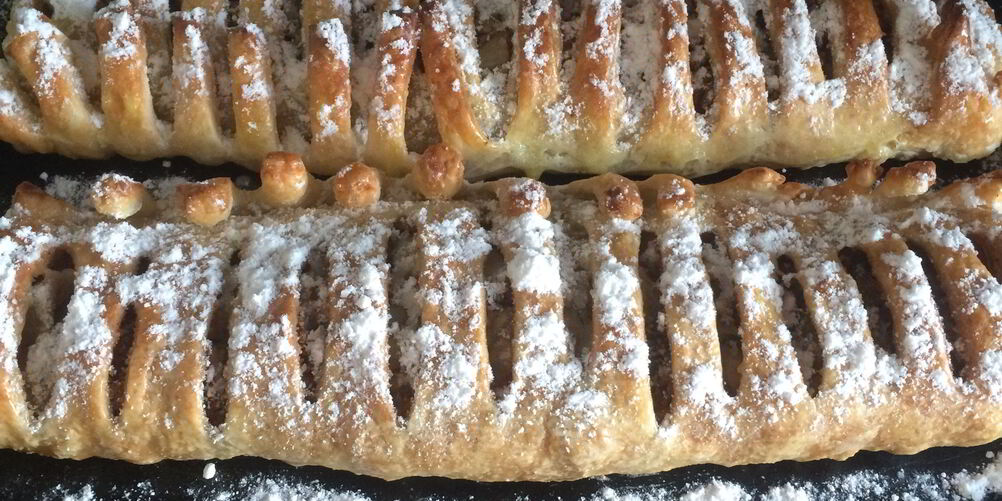 Рецепт штруделя с грушами и грецкими орехами