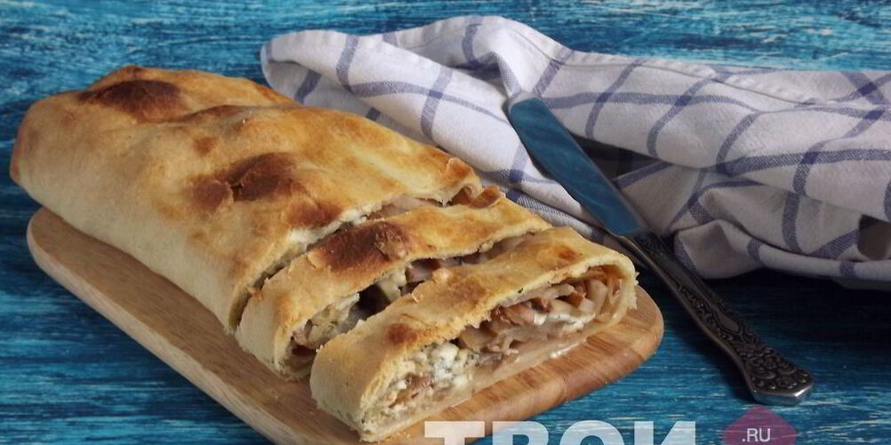 Рецепт штруделя с грушей и сыром дор блю