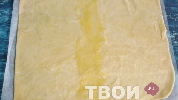 штрудель с грушей и сыром дор блю