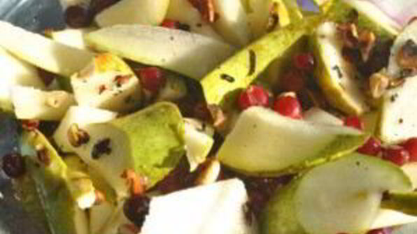 штрудель с грушей