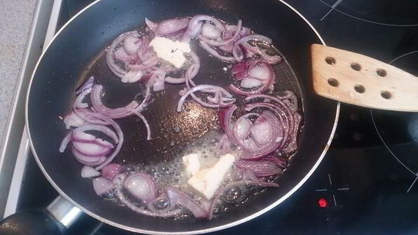 штрудель с мясом