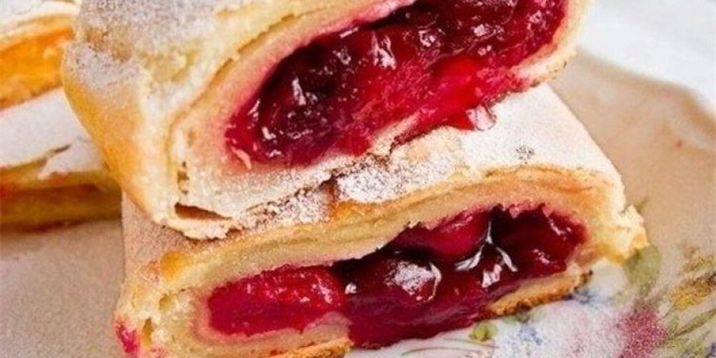 Рецепт штруделя с вишней классический