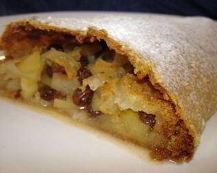 Венский яблочный штрудель