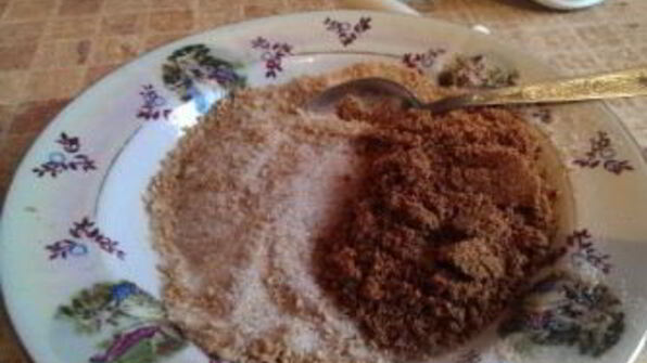 вишневый штрудель из слоеного теста