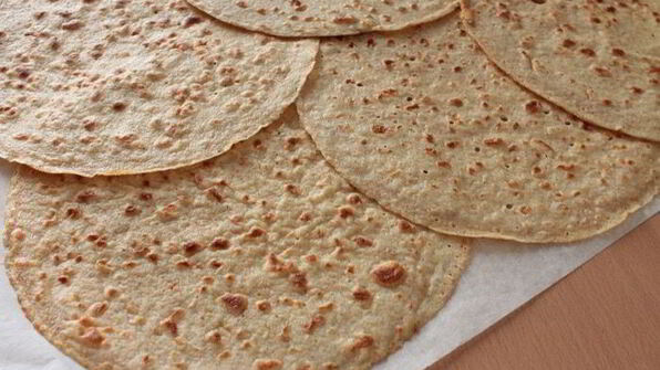 яблочный штрудель из овсяных блинчиков