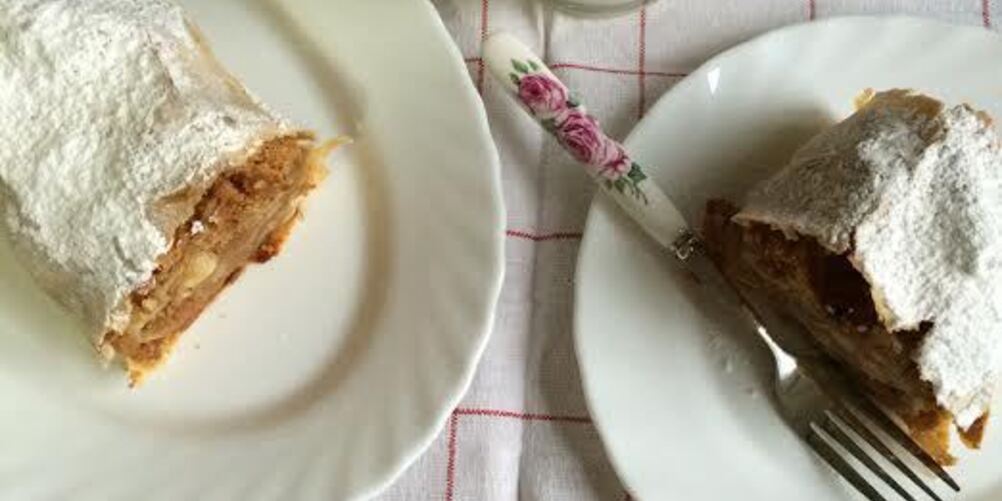 Рецепт яблочного штруделя