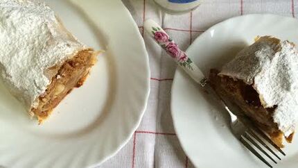 Яблочный штрудель