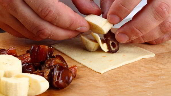 сладкие хрустящие конвертики