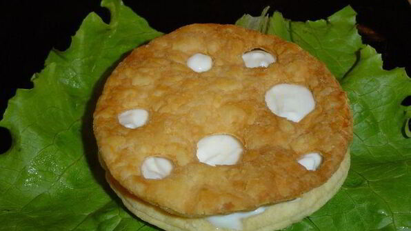 слойки мышка на сыре