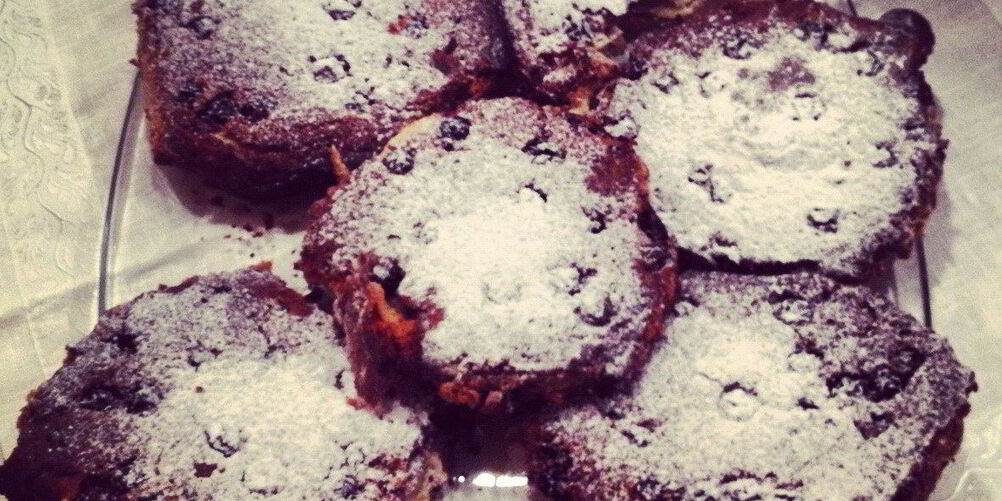 Рецепт слоек с черной смородиной и франжипаном