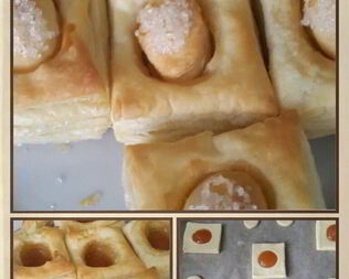 Слойки с джемом