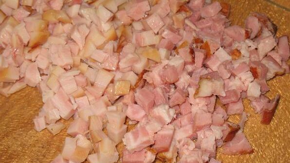 слойки с сыром и копченой курицей