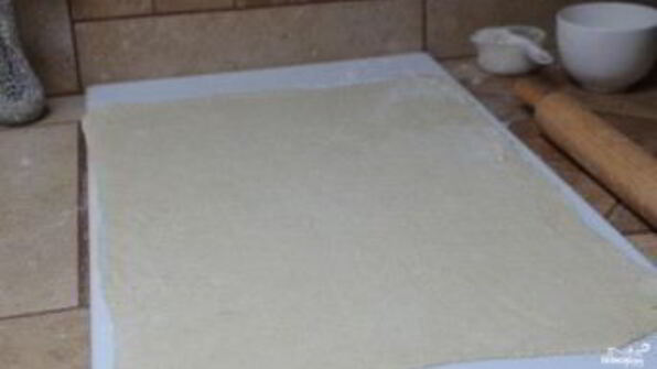 слойки с творогом