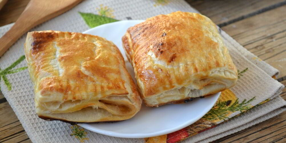 Рецепт слоек с вареньем из слоеного теста