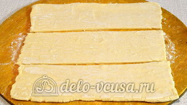 слойки с яблочным пюре