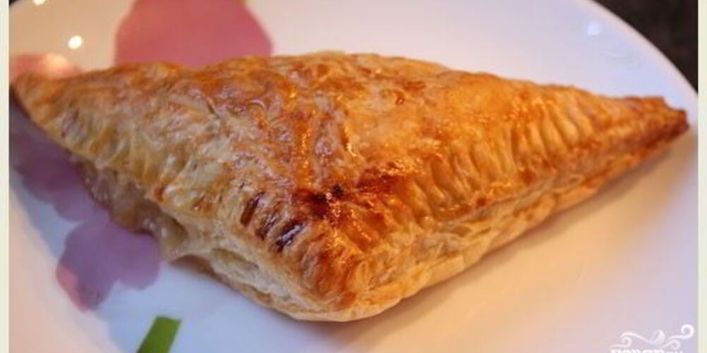 Рецепт слоек с яблоками