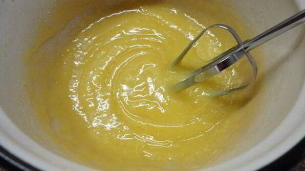 лимонный творожник с кремом