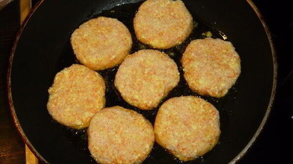 морковные сырники