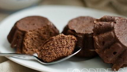 Шоколадные сырники на пару