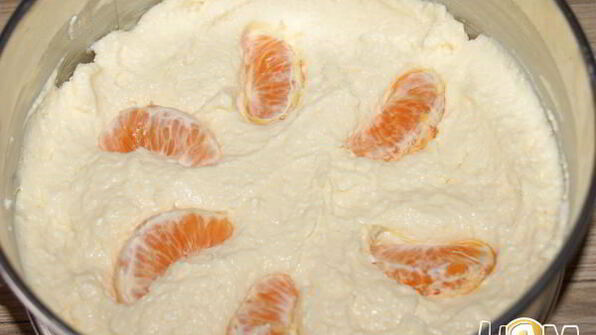 сырник с мандаринами