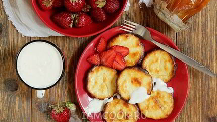 Сырники без муки в духовке