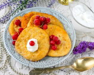 Сырники без яиц в духовке