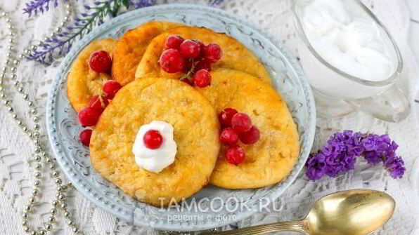 сырники без яиц в духовке