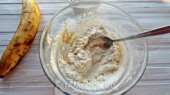 сырники с бананом и медом