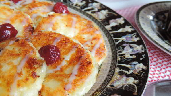 сырники с изюмом