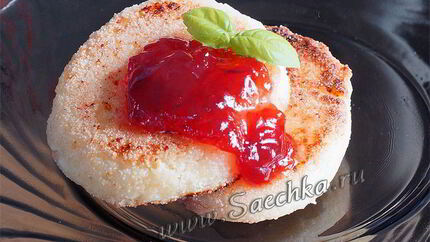 Сырники с манкой